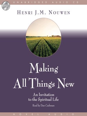 cover image of Making All Things New